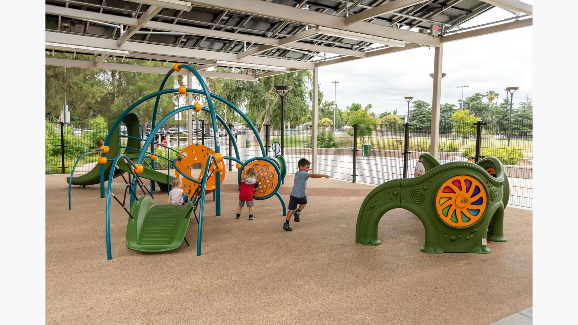 Woodland Hills Recreation Center - Colorful Playground Woodland Hills Recreation Center - Colorful Playground