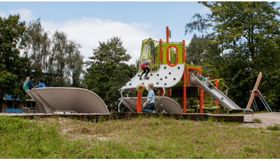 De Zeeslag custom playgroud in Amsterdam Netherlands