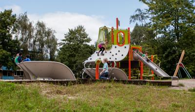 De Zeeslag custom playgroud in Amsterdam Netherlands