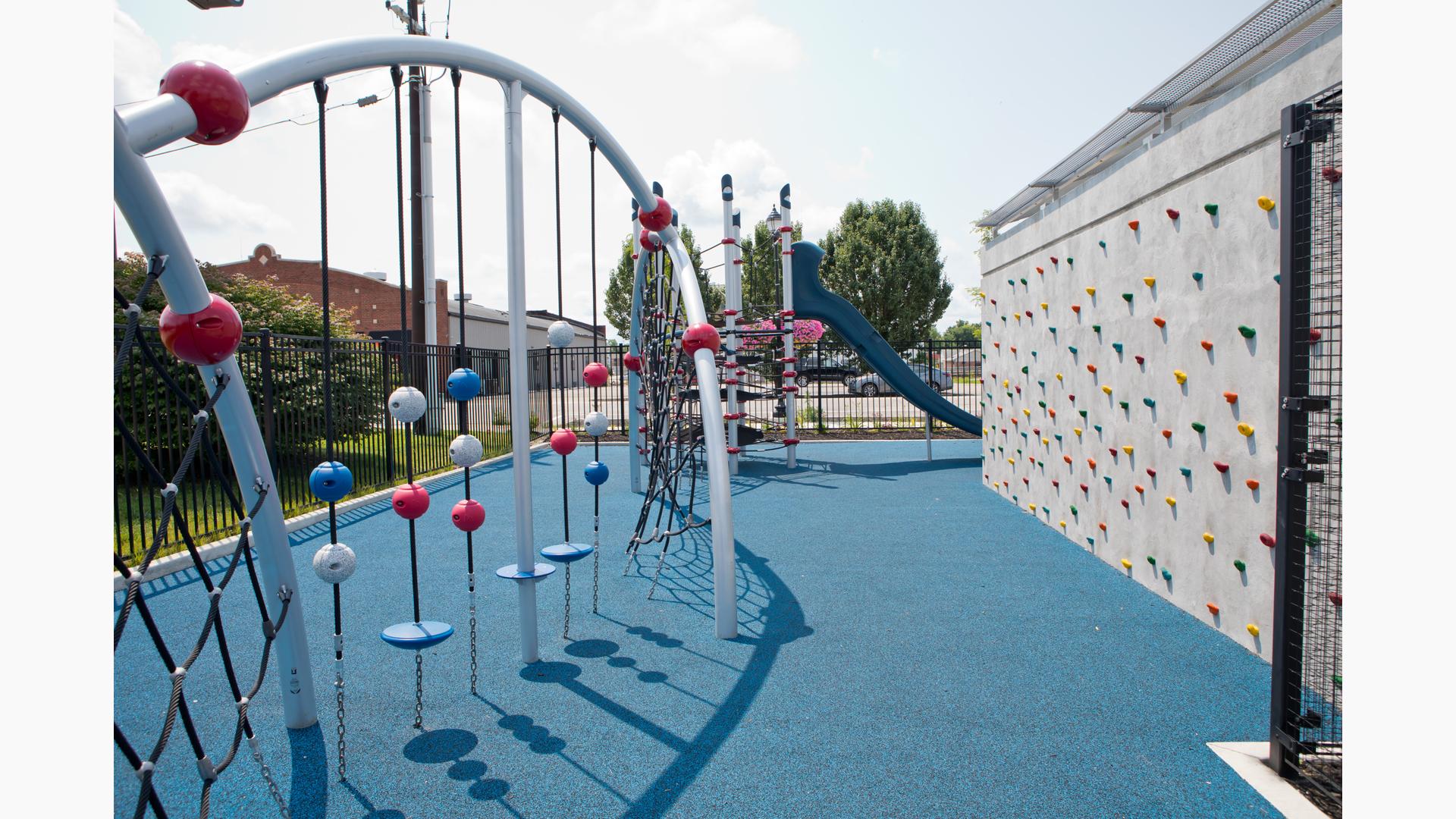 Prairie Creek park - Evos freestanding play climber