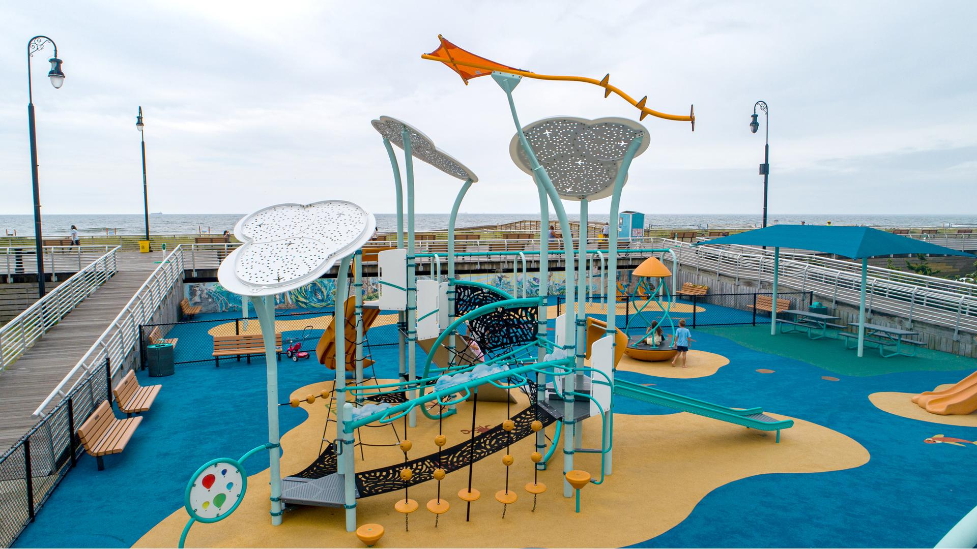 Magnolia Park Playground - Beach-themed Playground