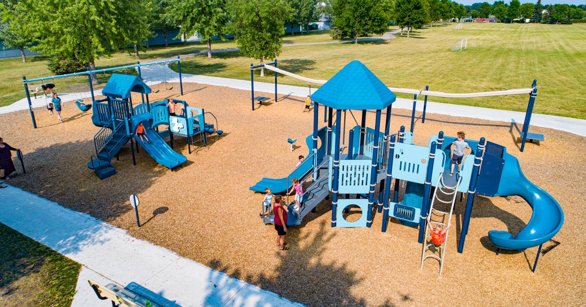 Stonebridge Park Neighborhood Playground for All Ages!
