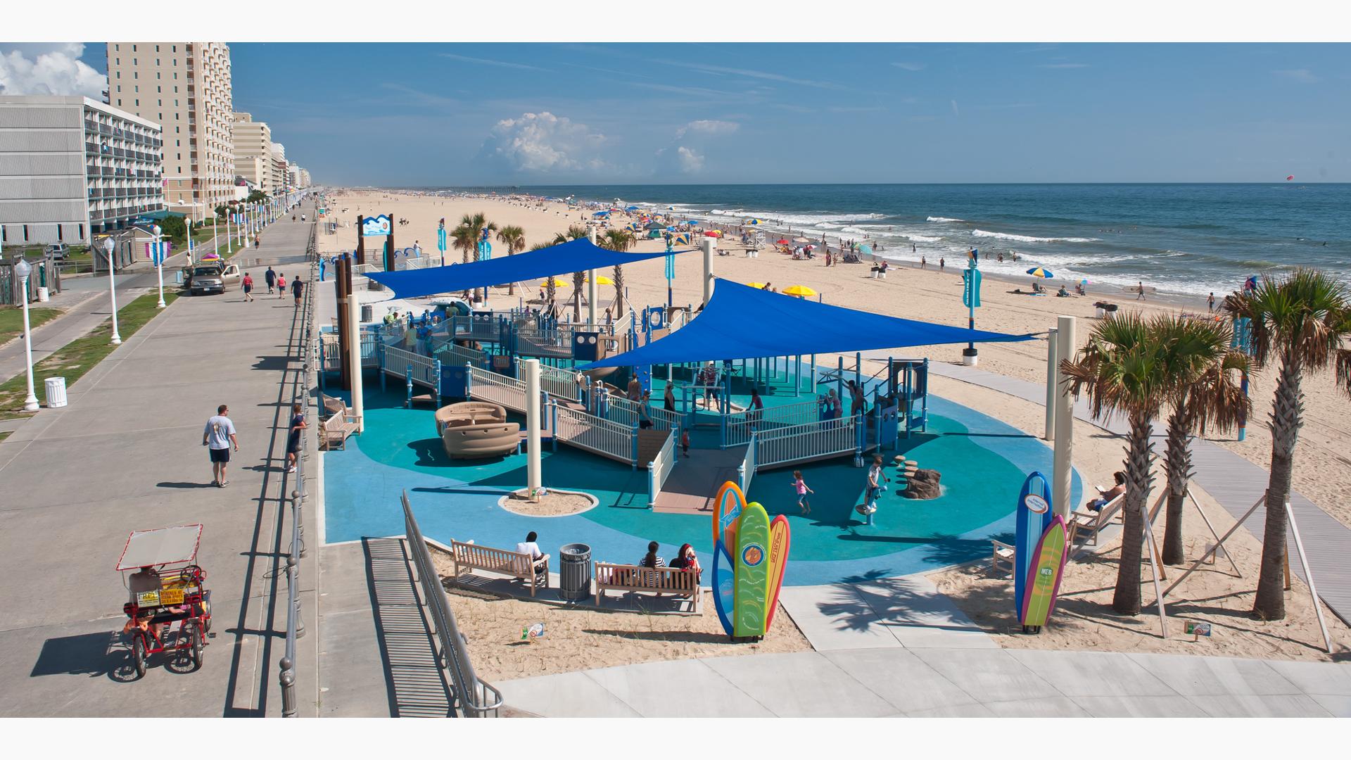 JT's Grommet Island Beach Park & Playground for Every BODY Virginia Beach, VA