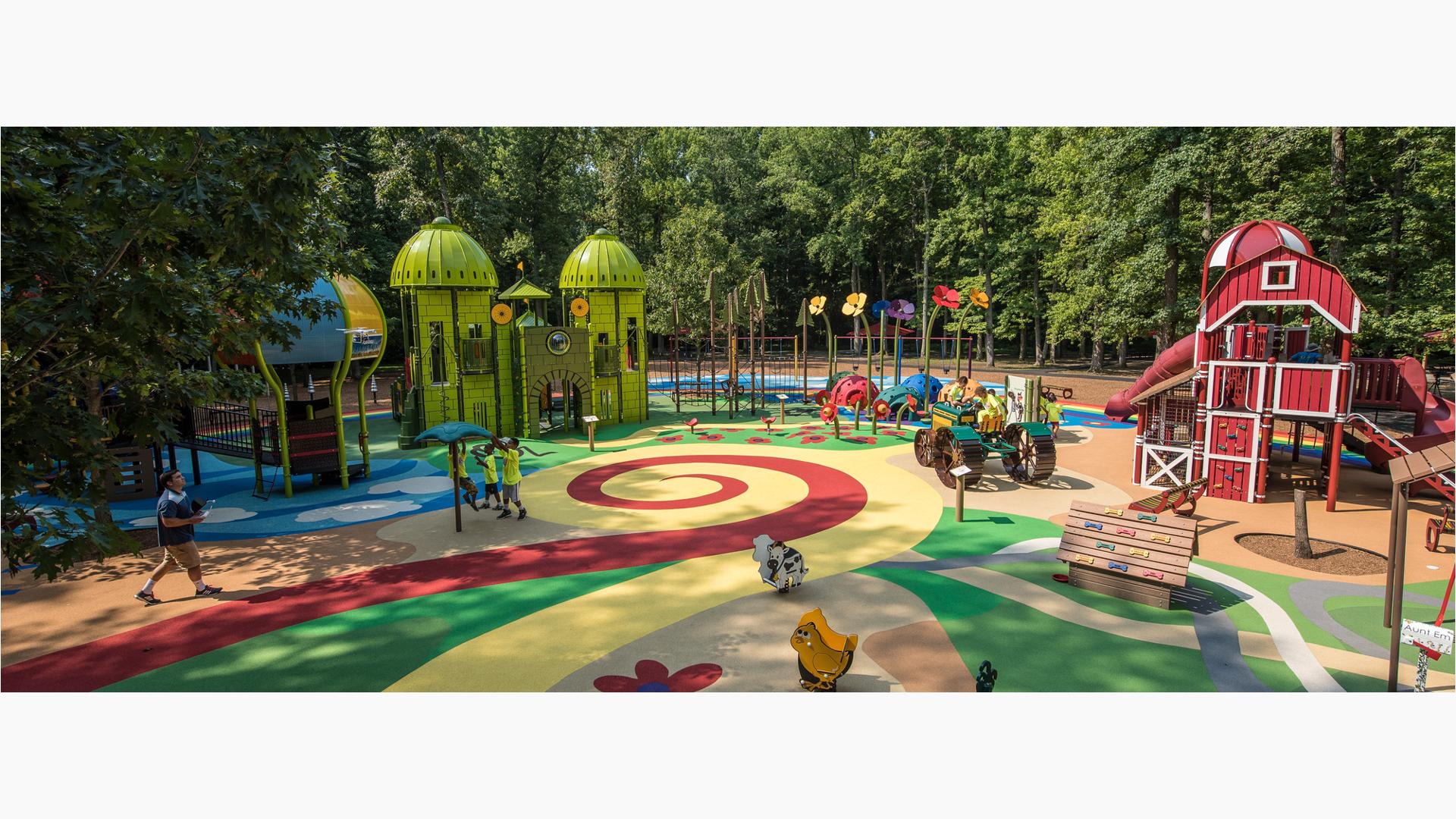 Watkins Regional Park  Wizard of Oz Themed Playground