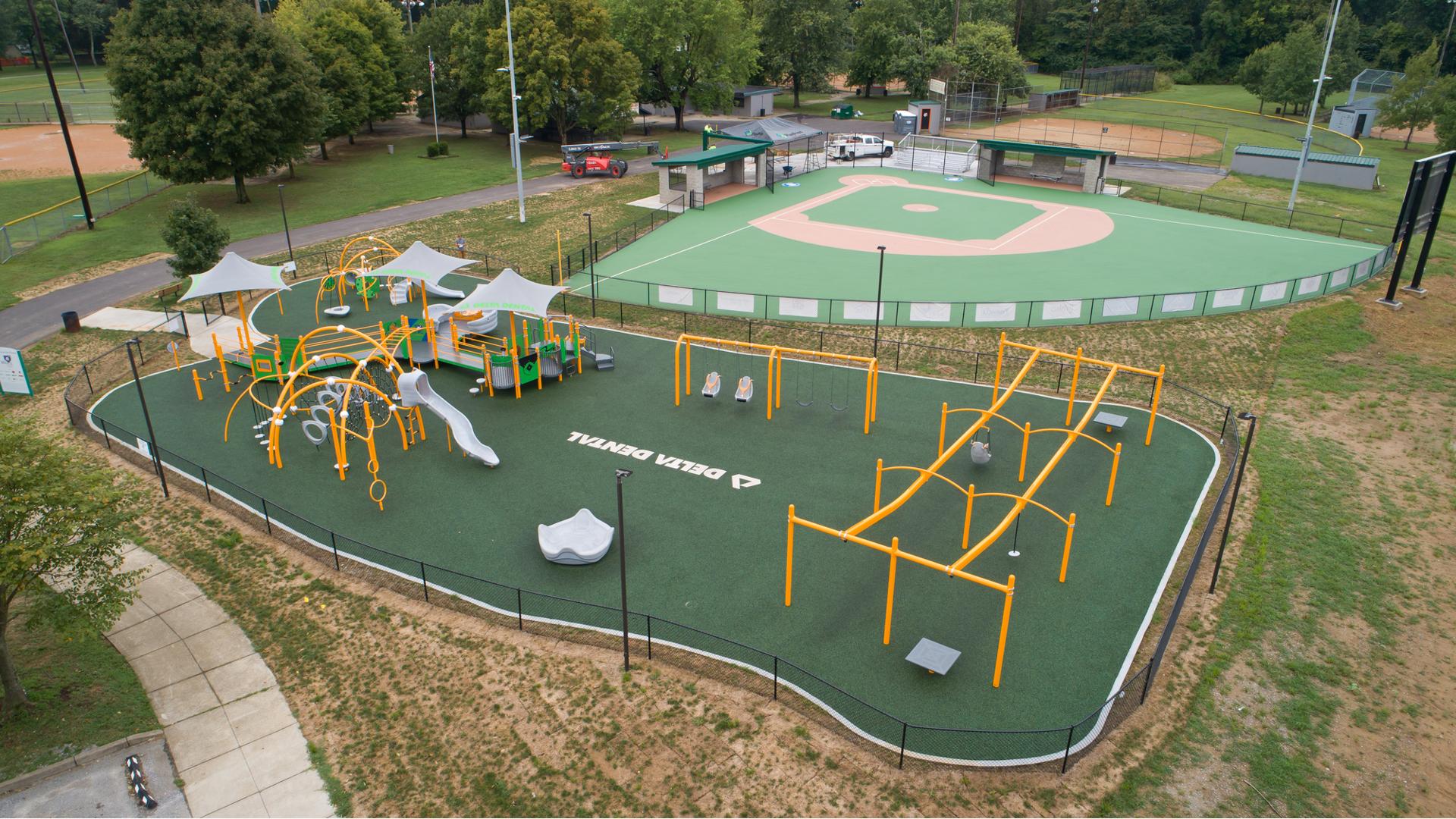 Miracle League of Louisville - Inclusive Playground and Miracle League  Baseball Field