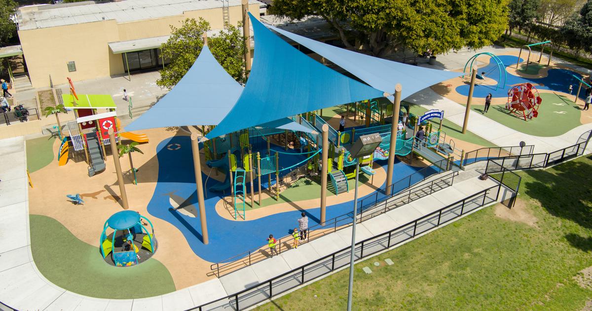 Marine Park - Beach-Themed Playground Design