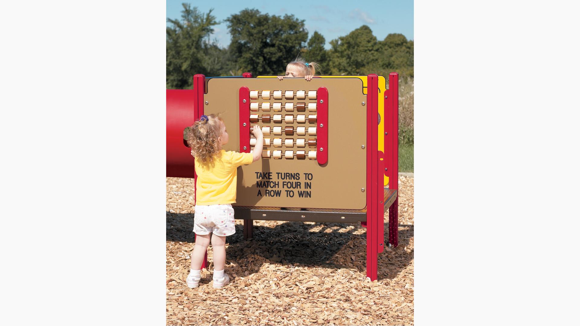 Four in a Row Game - Play Panels and Games From SchoolscapesPlayground  equipment and outdoor musical instruments