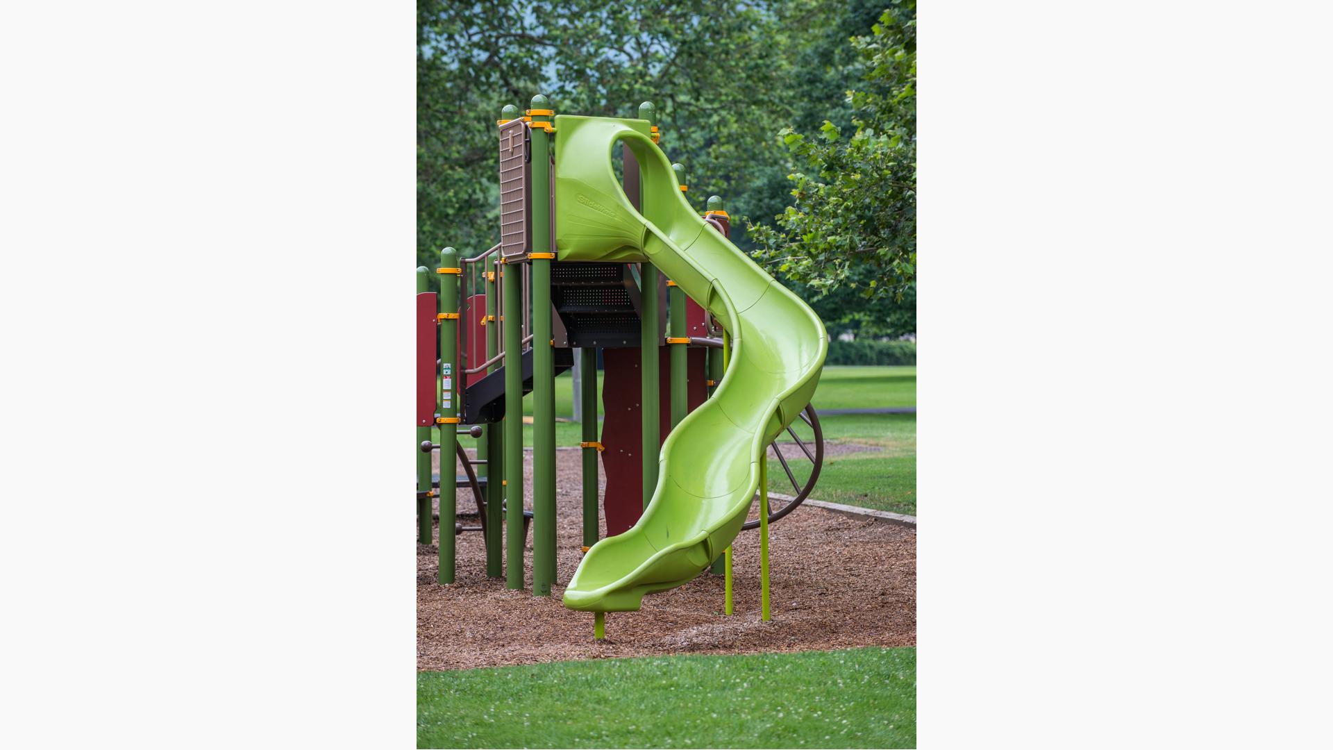 SlideWinder2® - Custom Curved Slide - Landscape Structures