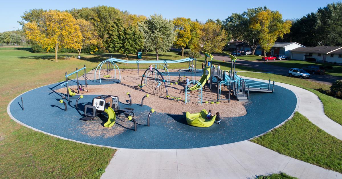 Goodrich Park Inclusive playground offers fun for the whole family