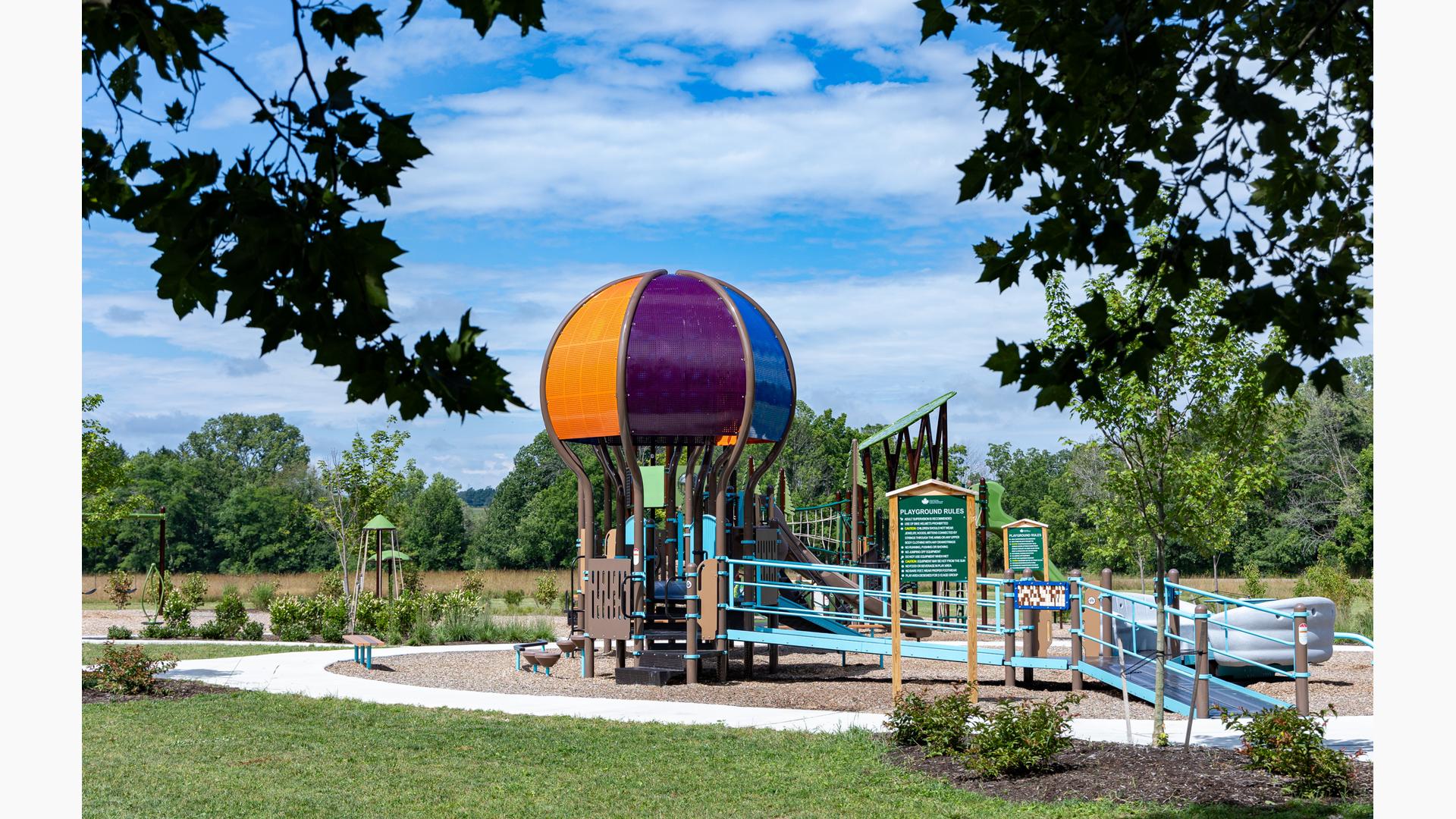 Highbanks Recreation Area - Nature-inspired Park Playground for All Ages!