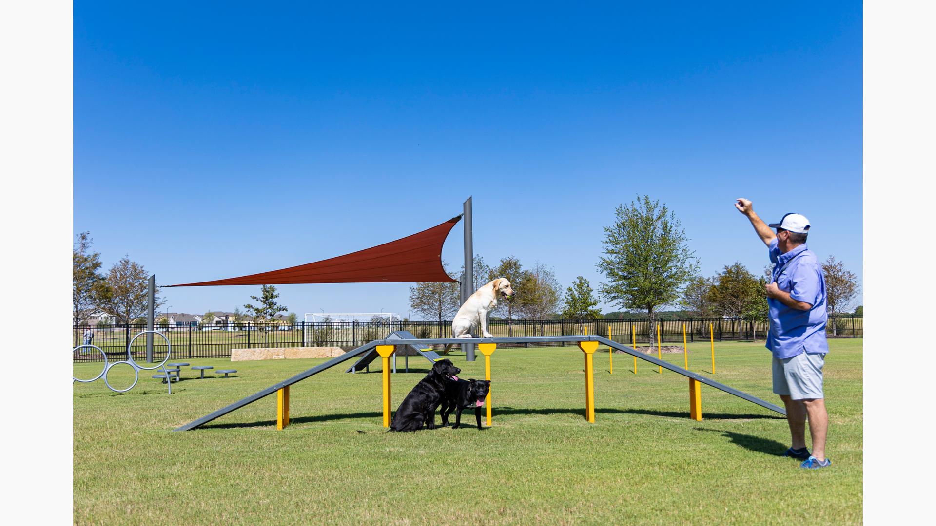 Elyson Commons at Bear Creek - Dog Park Play Equipment