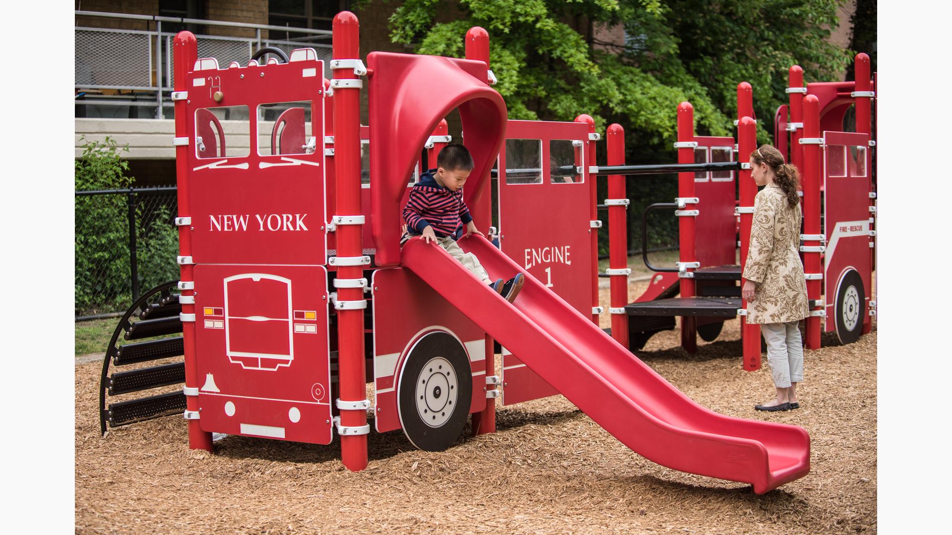 Fire Hydrant and Hose Playground