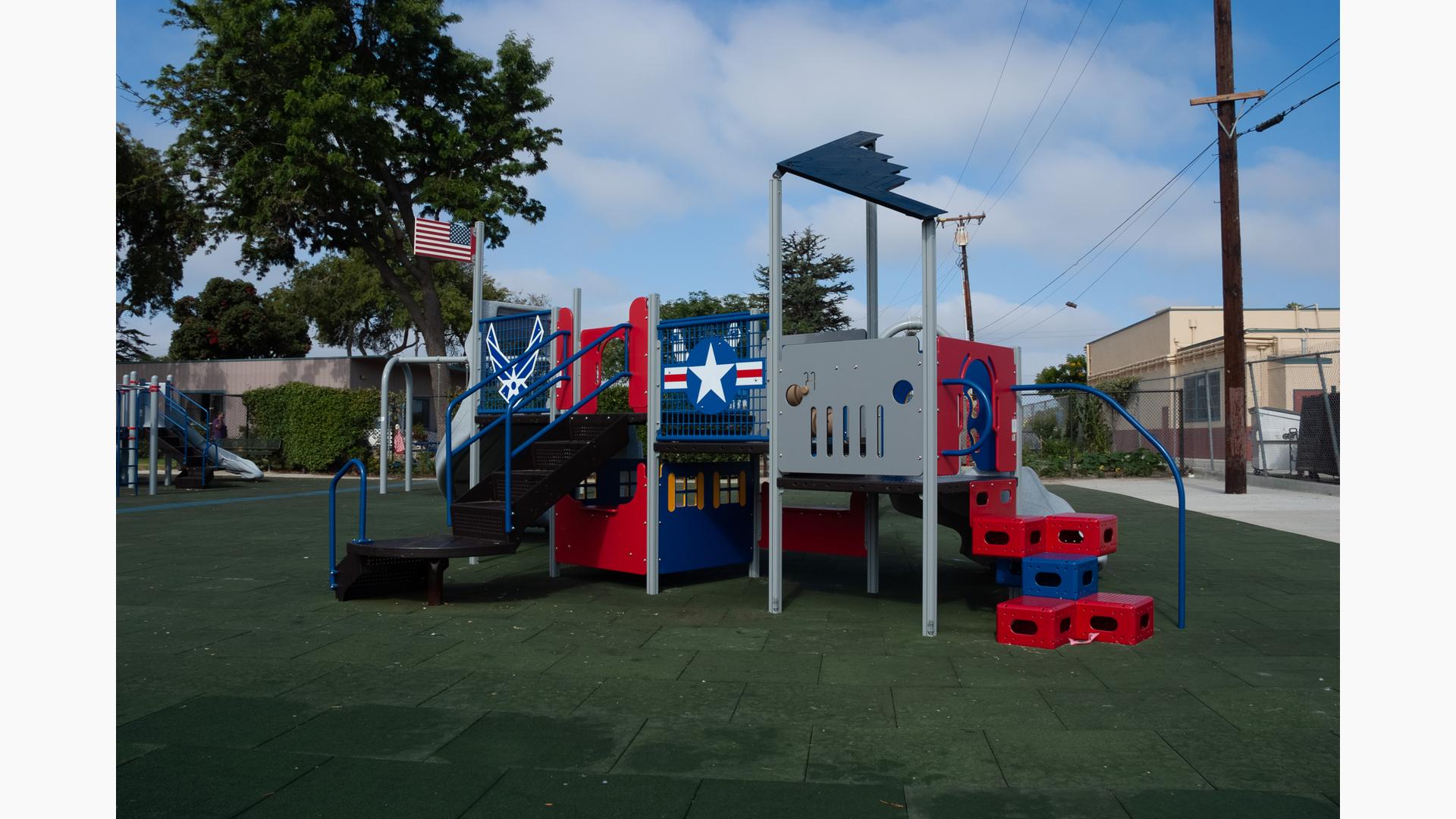 Custom PlayShaper playground at Colonia Park