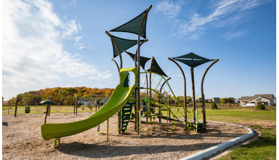 Tree Tops® Compact Nature Playground - Landscape Structures