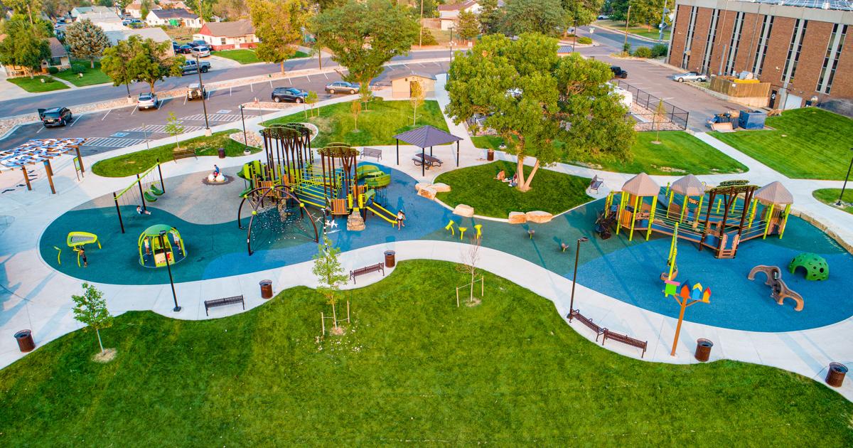 Veterans Memorial Park NatureInspired Inclusive Playground for All!
