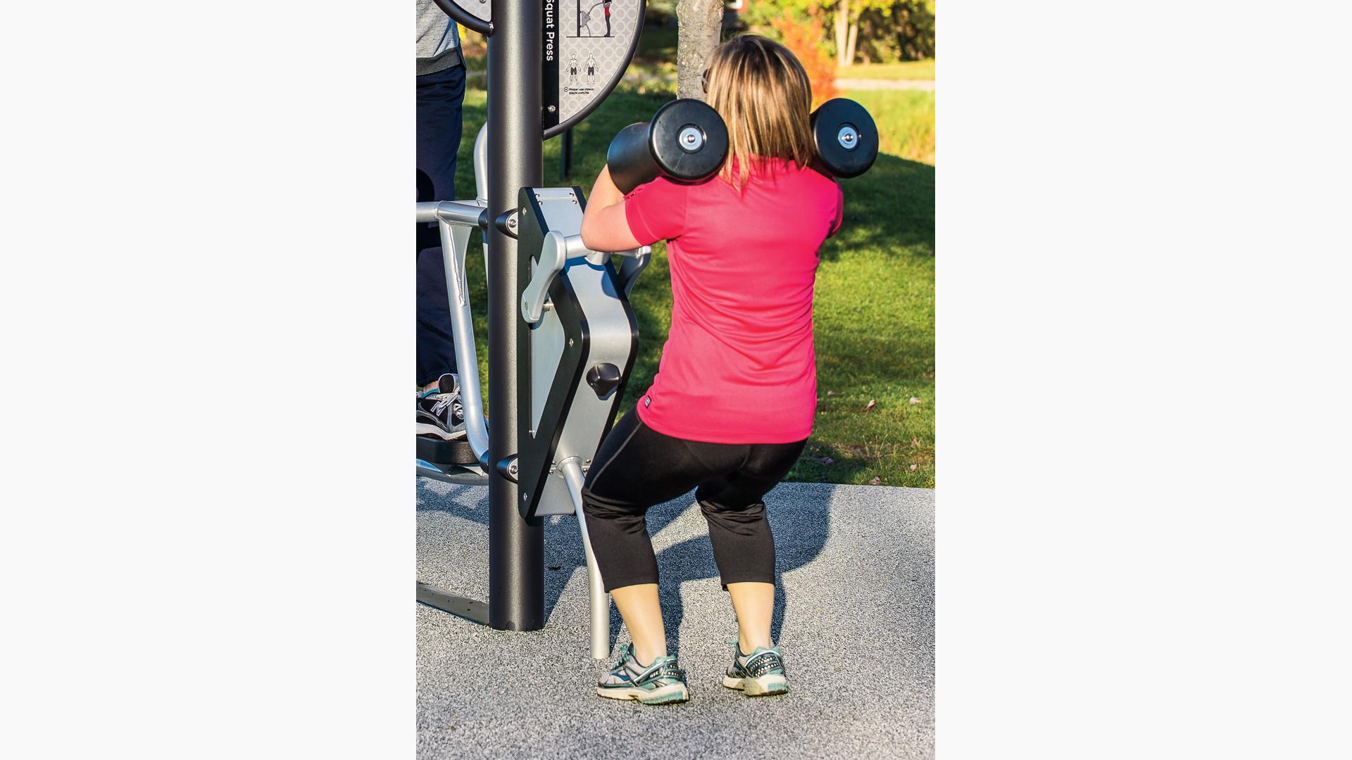 HealthBeat® Assisted Row/Push-Up - Landscape Structures