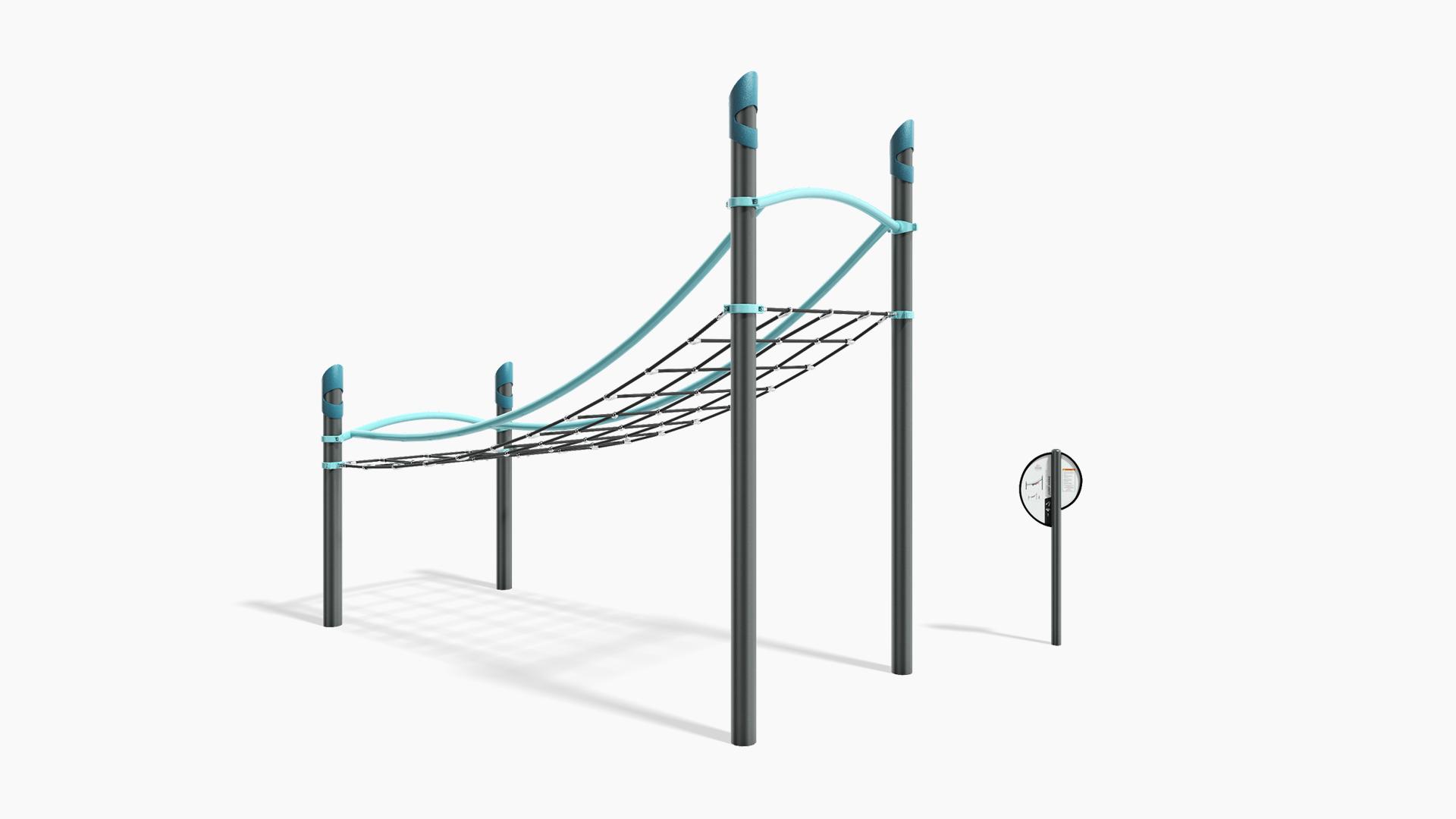 FitCore™ Extreme Rope Climb (5-12) - Landscape Structures