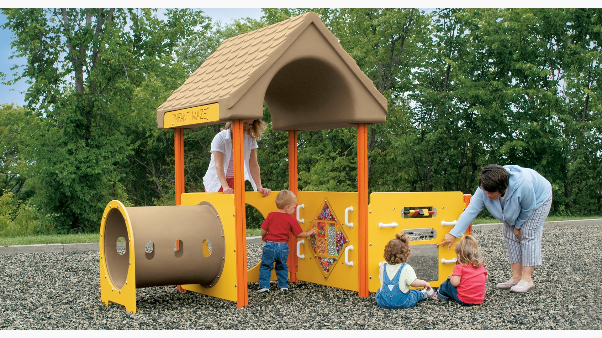 Infant Maze Playground Learning Walls for Early Learners