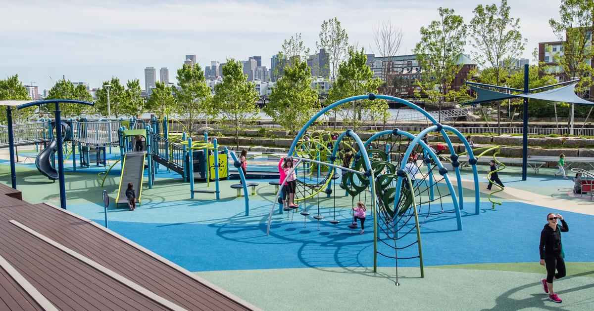 Mayor Thomas M. Menino Park - Inclusive Playground