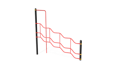 Rainbow Climbers - Single Arched Ladder, Great Playground Basic