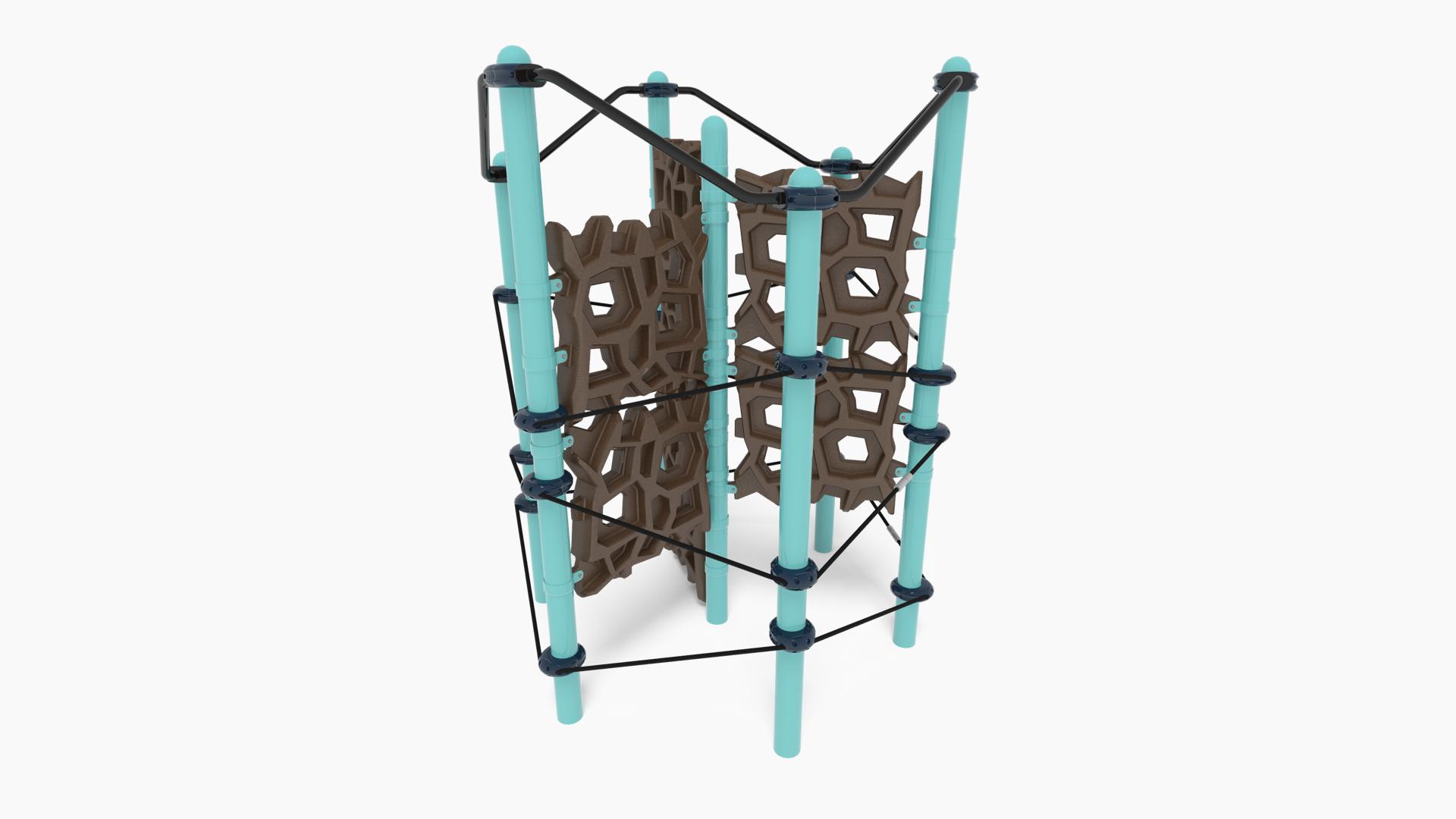 GeoPlex® 3-Spoke Tower with Cables GeoPlex® 3-Spoke Tower with Cables