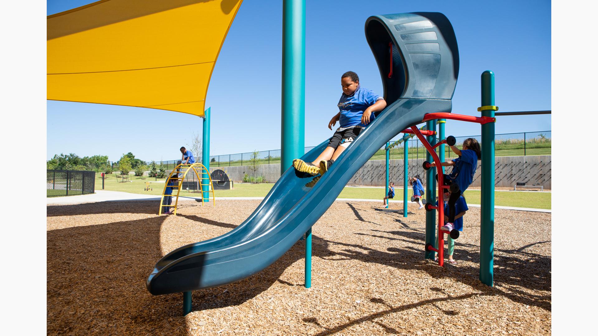 Durable Playground Slides