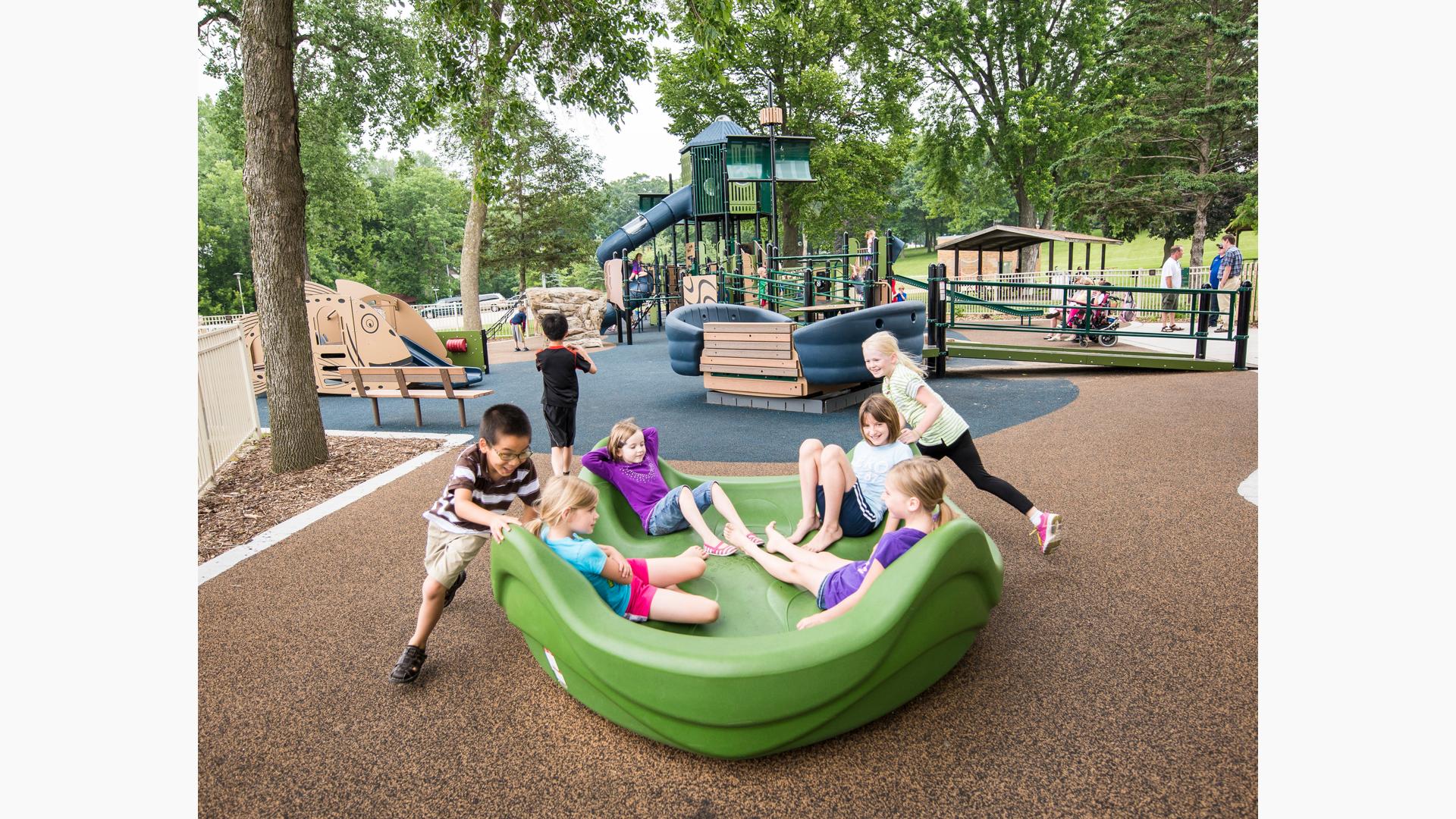 Landscape Structures Inclusive Playground for All Abilities - LET'S PLAY OC!