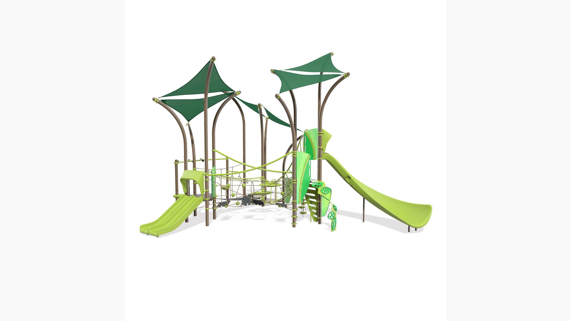 Tree Tops® Compact Nature Playground - Landscape Structures