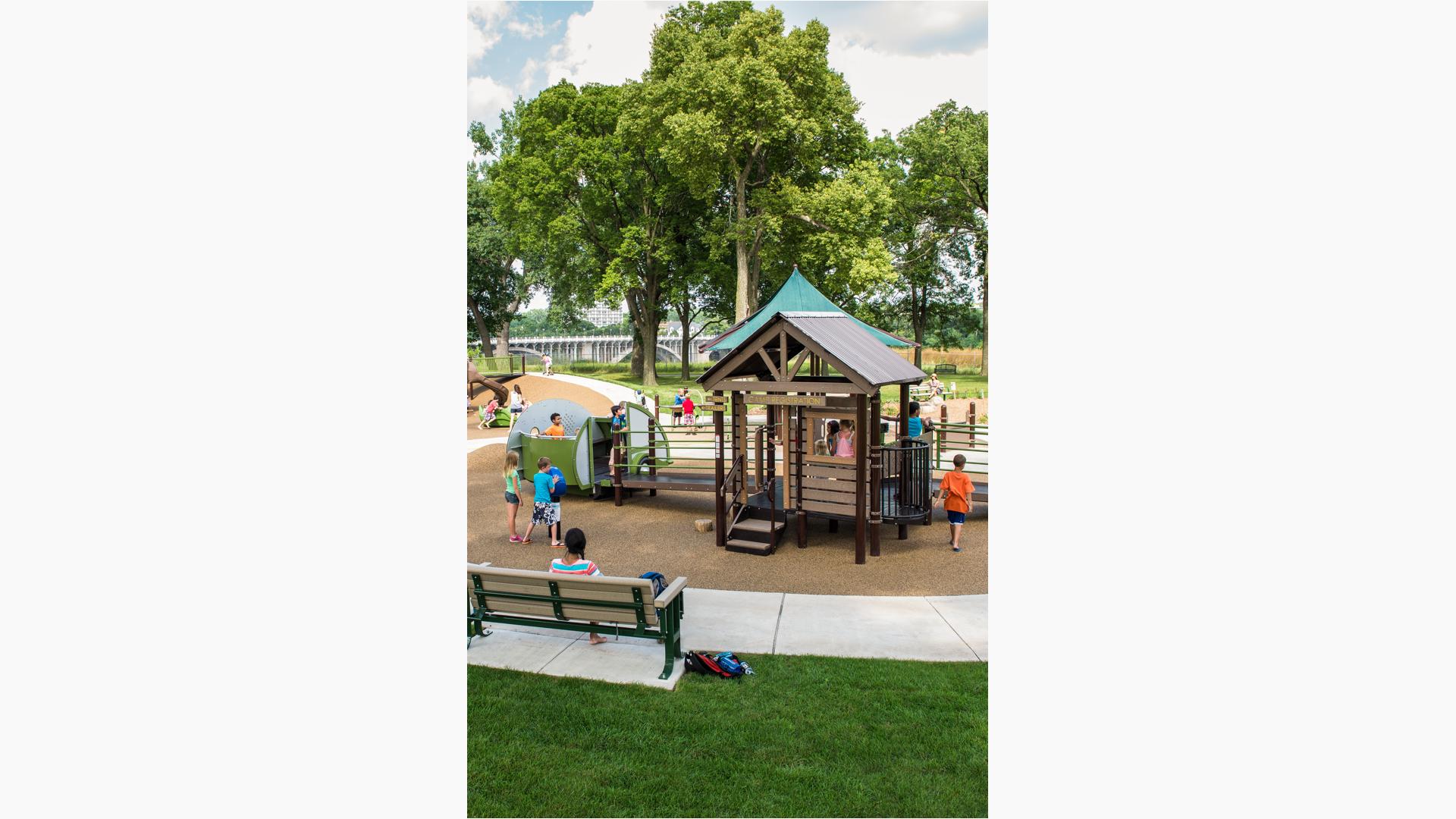 Wabun Picnic Area Inclusive Playground