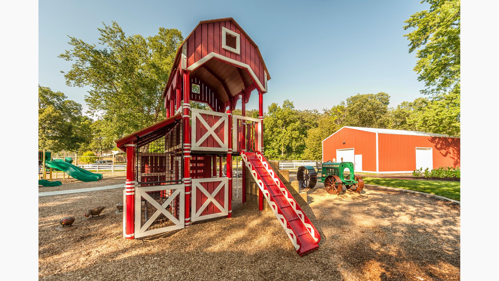 Barn and silo outdoor hot sale playset