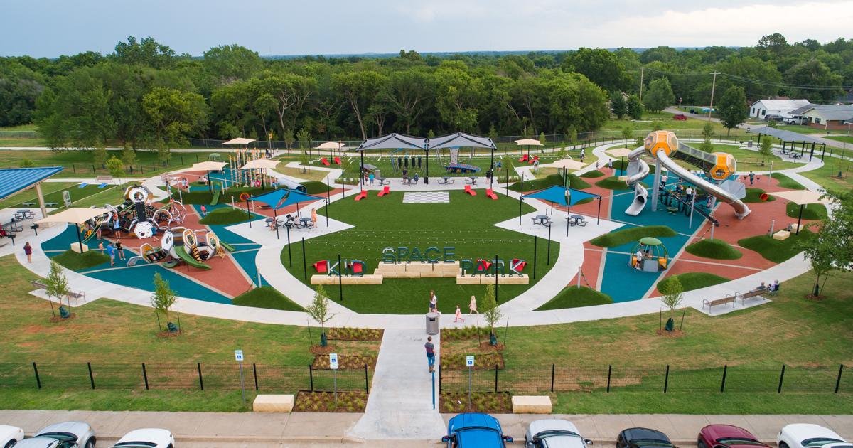 KidSpace Park Futuristic Destination Playground