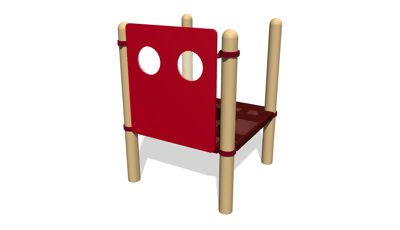 Rock-n-Ring Playground Panel - Musical Playground Element