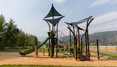 Smart Play® Tree Tops™ + Smart Play Sprig™ playground for ages 5-12