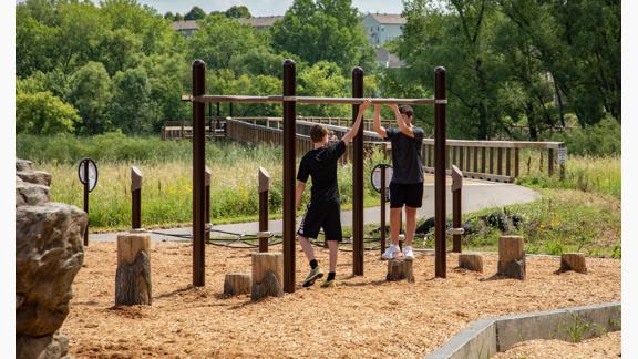 Outdoor Park Fitness Equipment - Landscape Structures