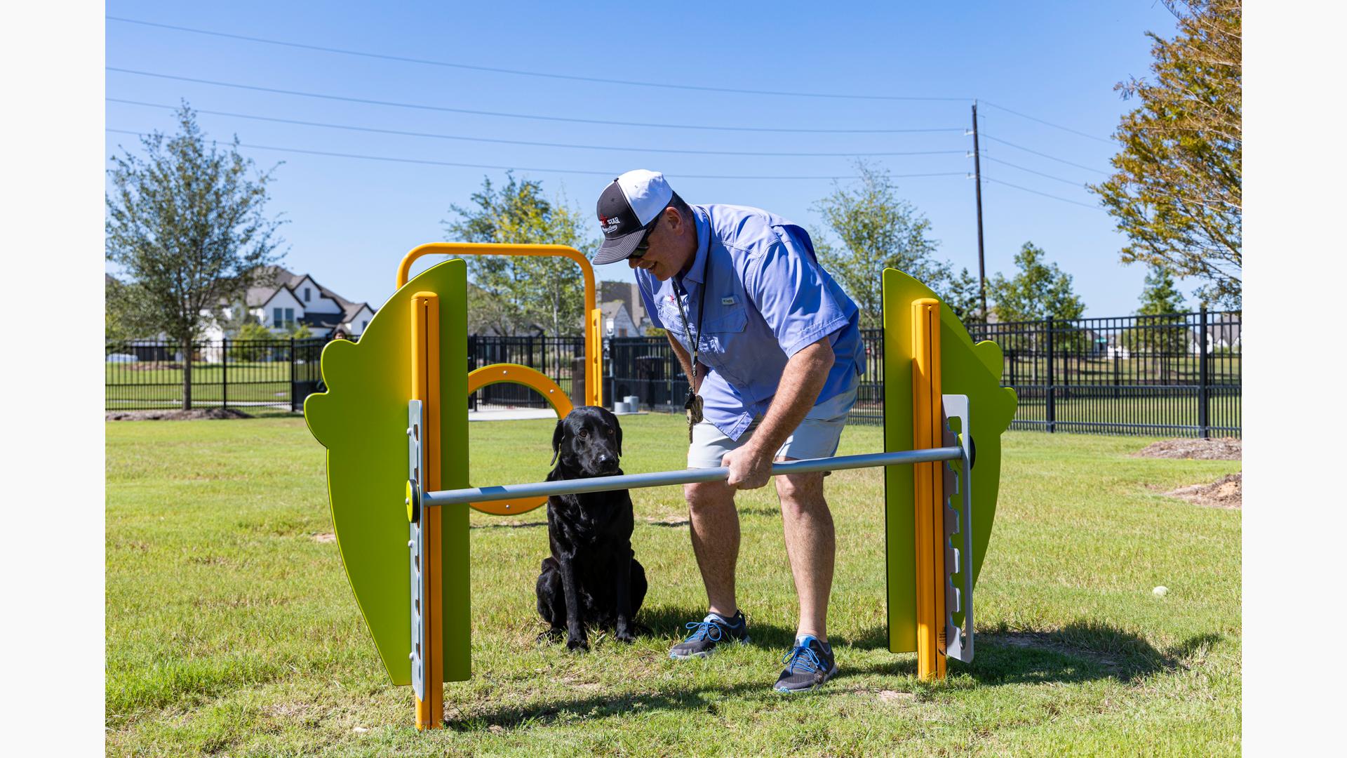 Elyson Commons at Bear Creek - Dog Park Play Equipment