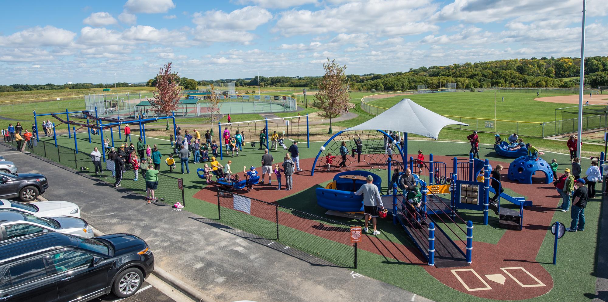 King Park - Inclusive Playground - Miracle League Ball Field