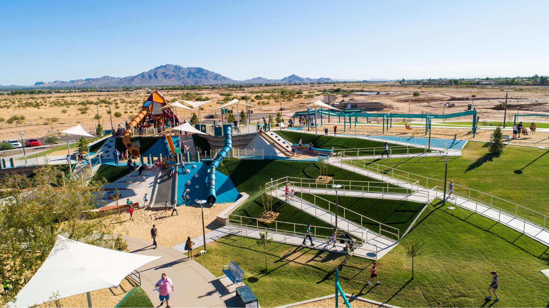 Gilbert Regional Park Destination Playground