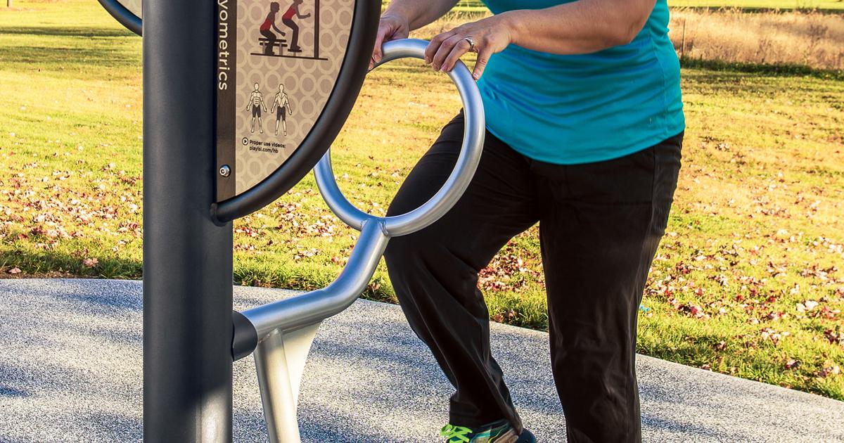 HealthBeat® Cardio Stepper - Outdoor Stair Step Climber