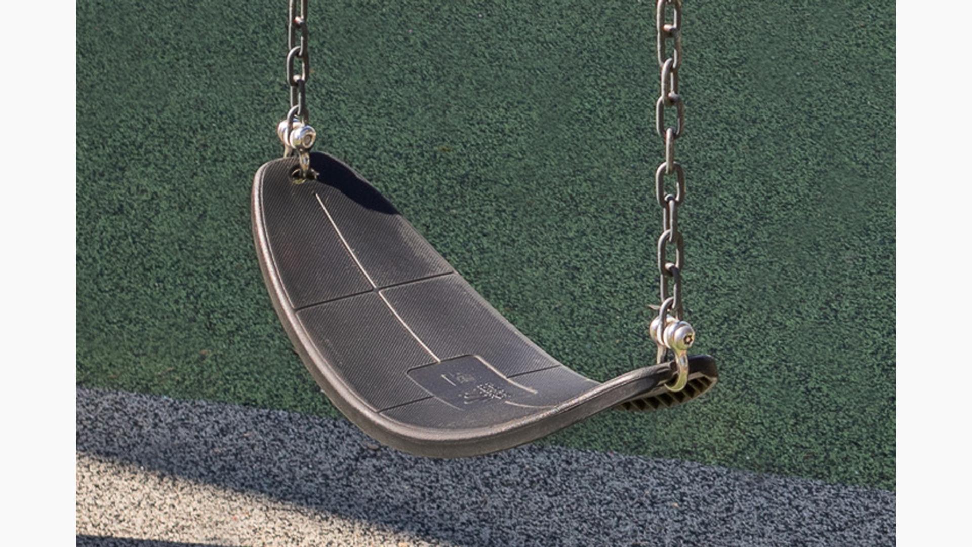 The Belt Seat with ProGuard Chains is a flexible and sturdy swing seat option for school-aged children.