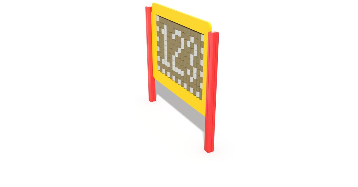 Tic-Tac-Toe Panel - Spinning Blocks - Landscape Structures