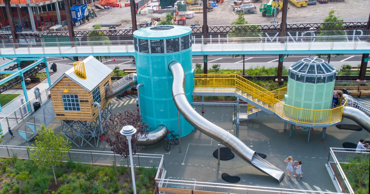 Blog - Introducing the Giant Ninja Water Slide