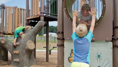 Nature Trail Splash Park and Playground - Nature-Inspired Playground ...