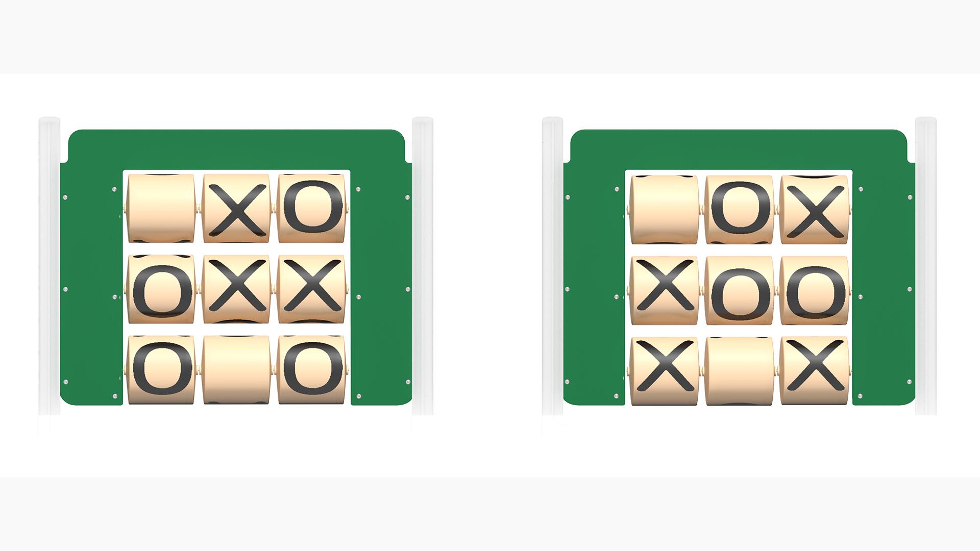 Tic-Tac-Toe Free Standing Panel-1