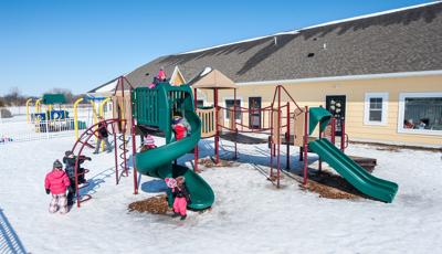 Lil' Explorers Daycare Center Delano, MN features the ToddlerTown® PlayShaper® play structure designed especially for ages 2 to 5.