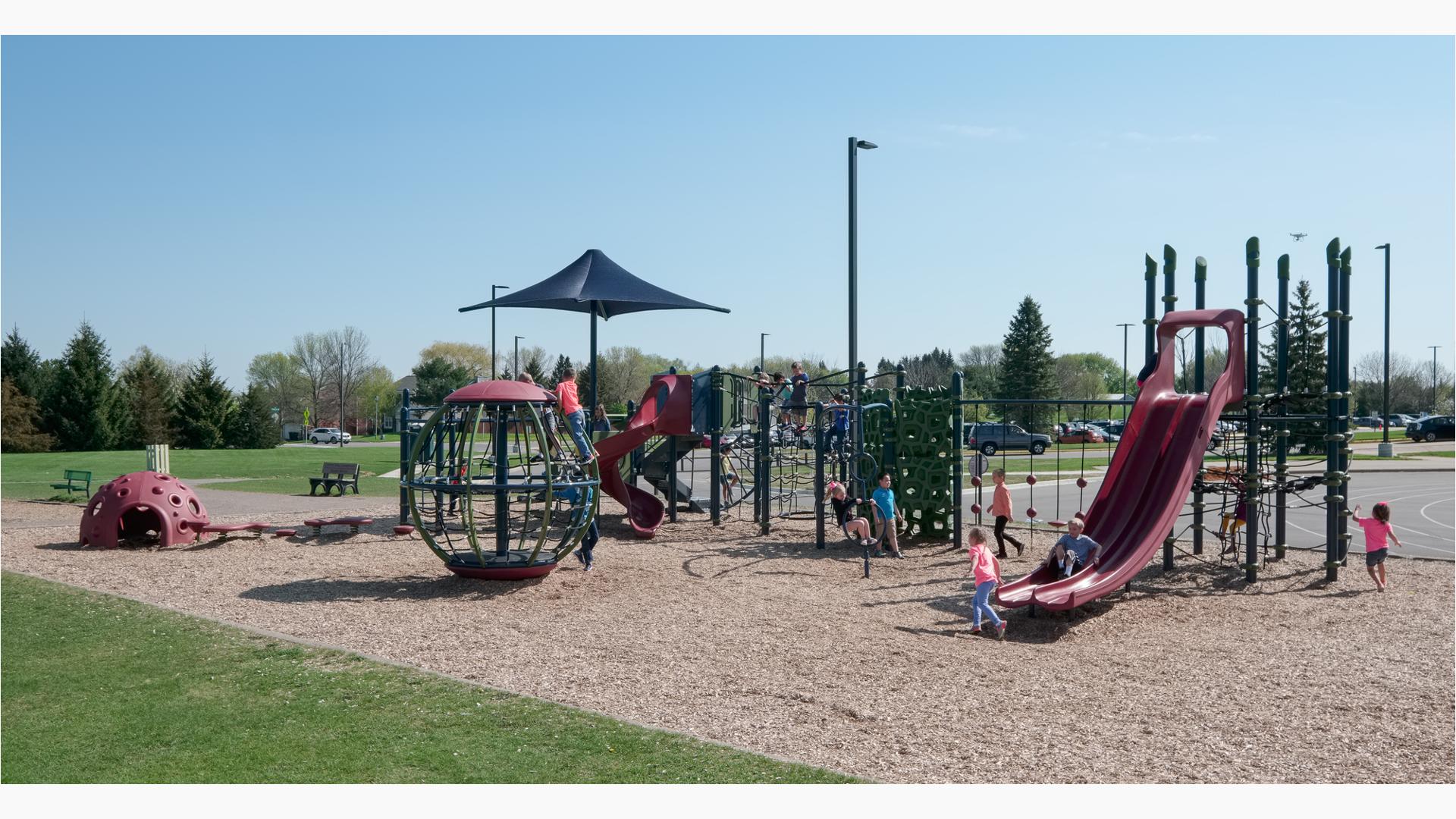 Cherry View Elementary School GeoPlex® Climber at Cherry View