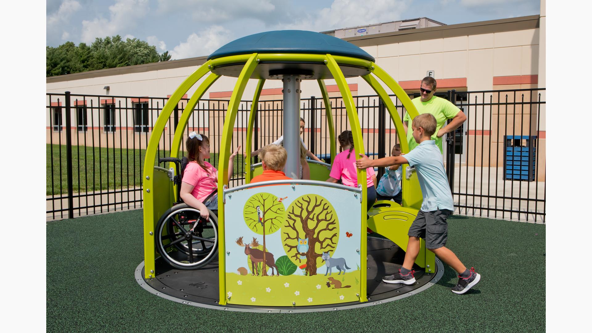 We-Go-Round® Wheelchair Accessible Themed Play Panels