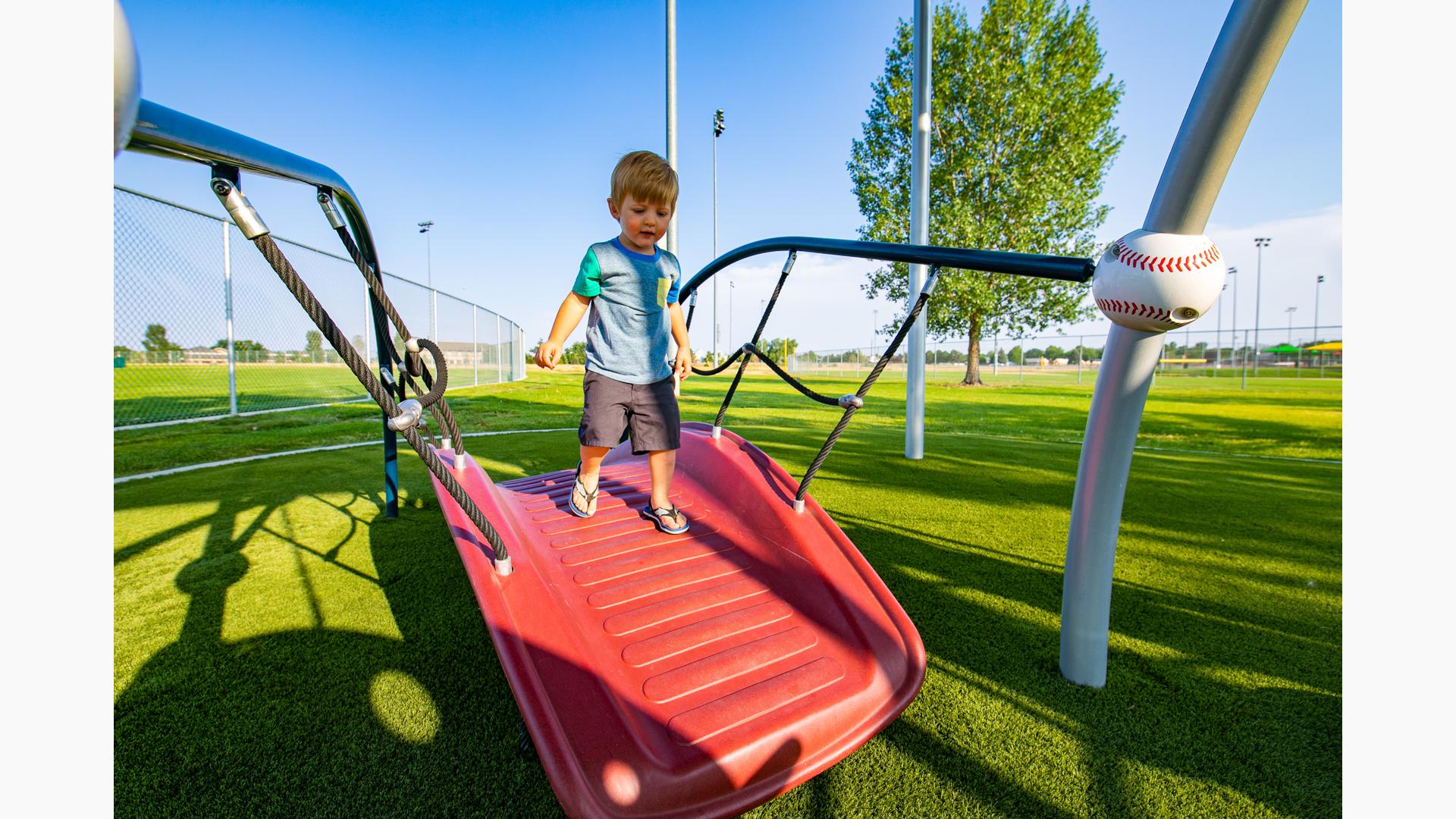 Greeley Youth Sports Complex - Baseball-Themed Playground