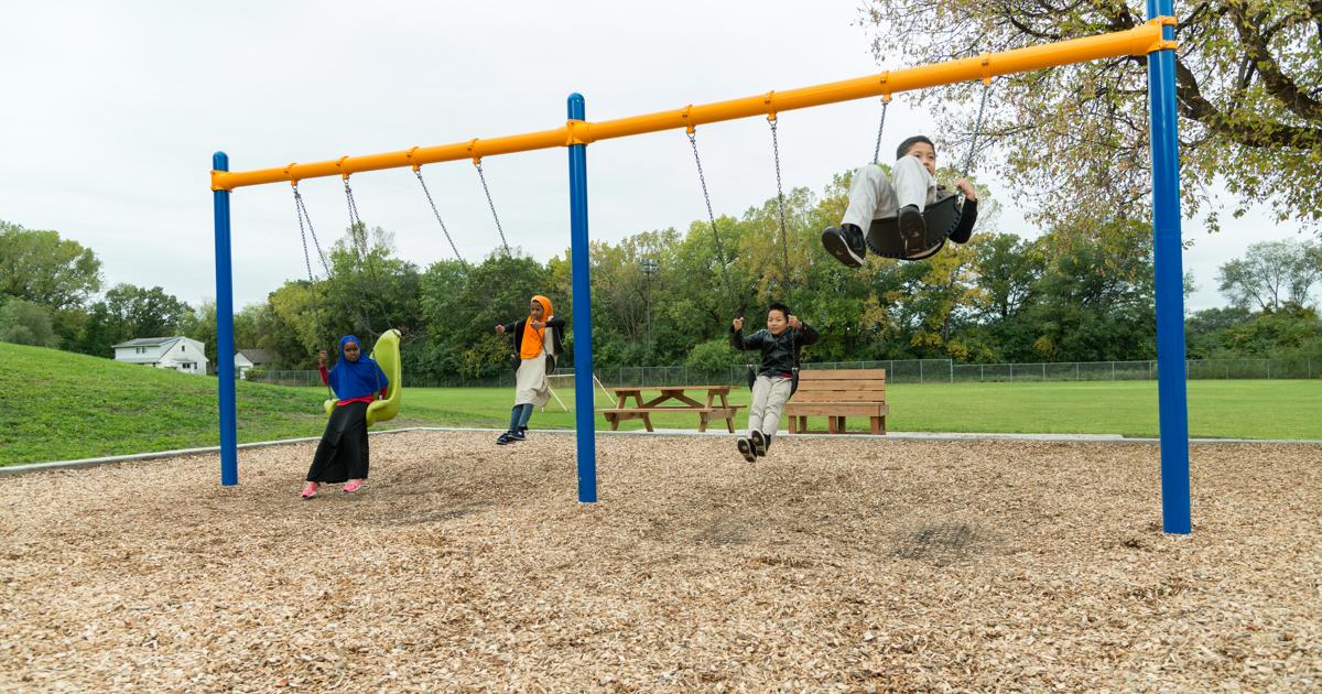 Single Post Swing Frame Addnl Bay - Landscape Structures