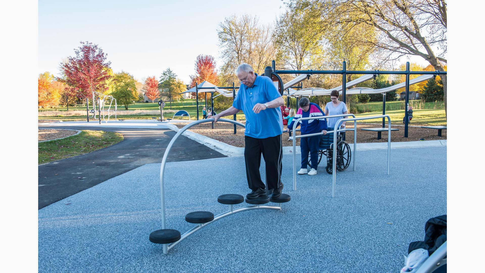 HealthBeat® Balance Steps - Step-Up Plus Balance Beam