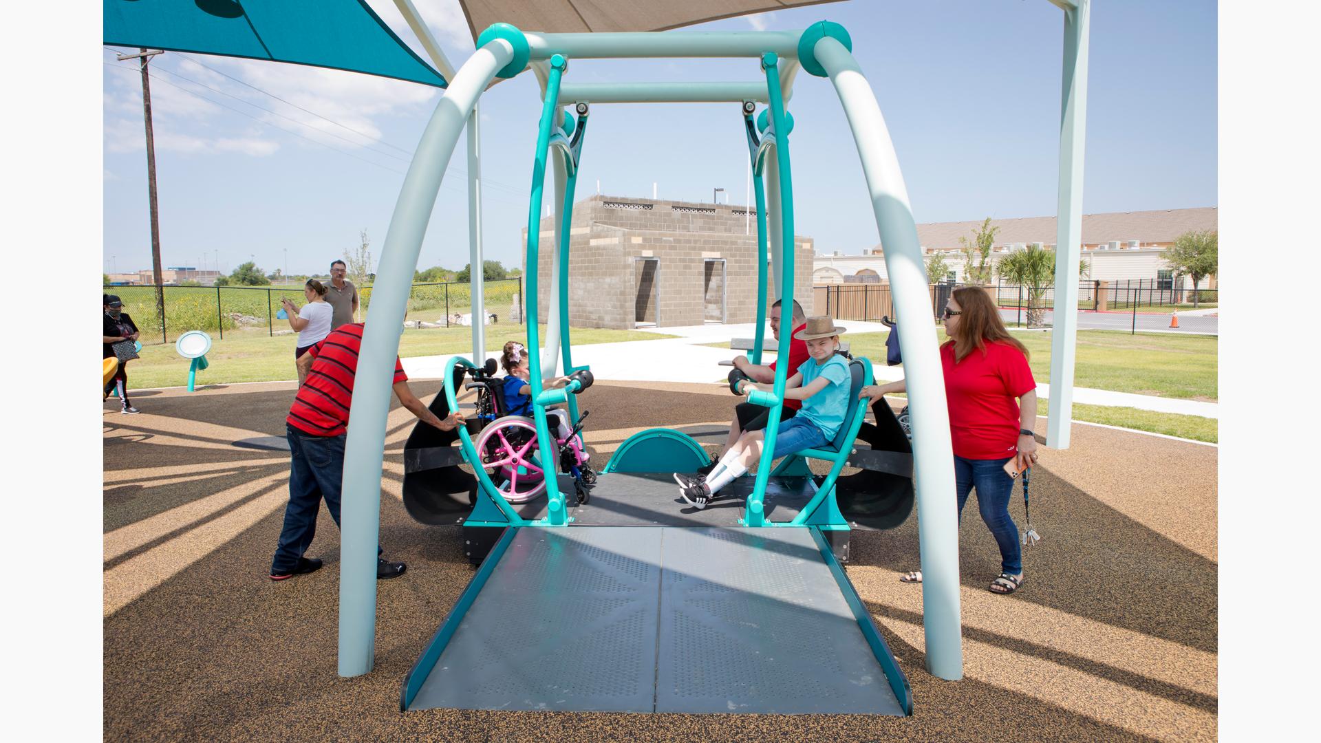 Vanguard Academy Inclusive Musical themed Playground